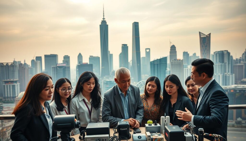 Kolaborasi Perusahaan di Klaster Asia